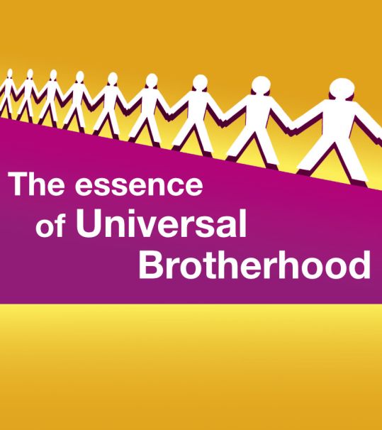 Universal Brotherhood: recognizable in all religions and philosophies?