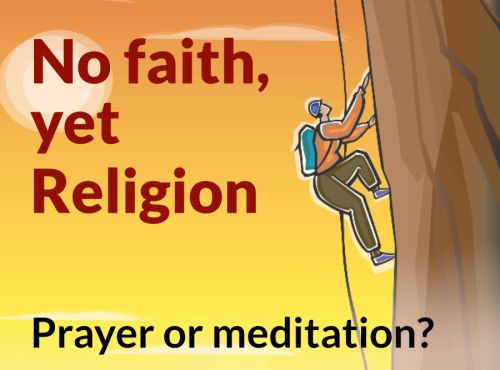 Prayer or meditation?