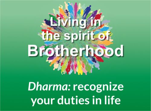 Dharma: recognize your duties in life