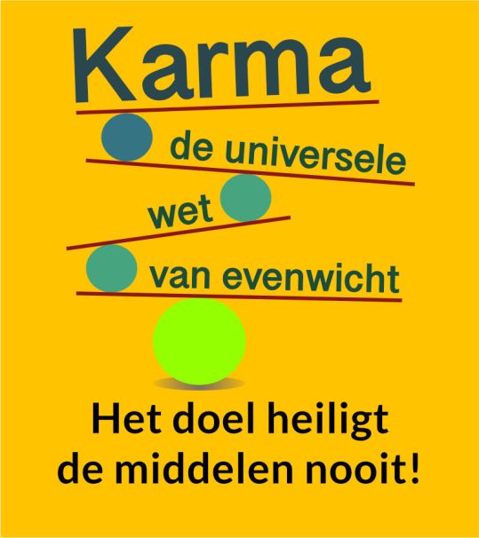 Het doel heiligt de middelen nooit!