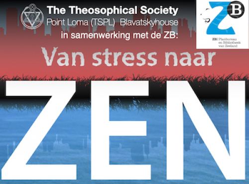 Lezing van stress naar Zen in samenwerking met Planbureau en Bibliotheek van Zeeland